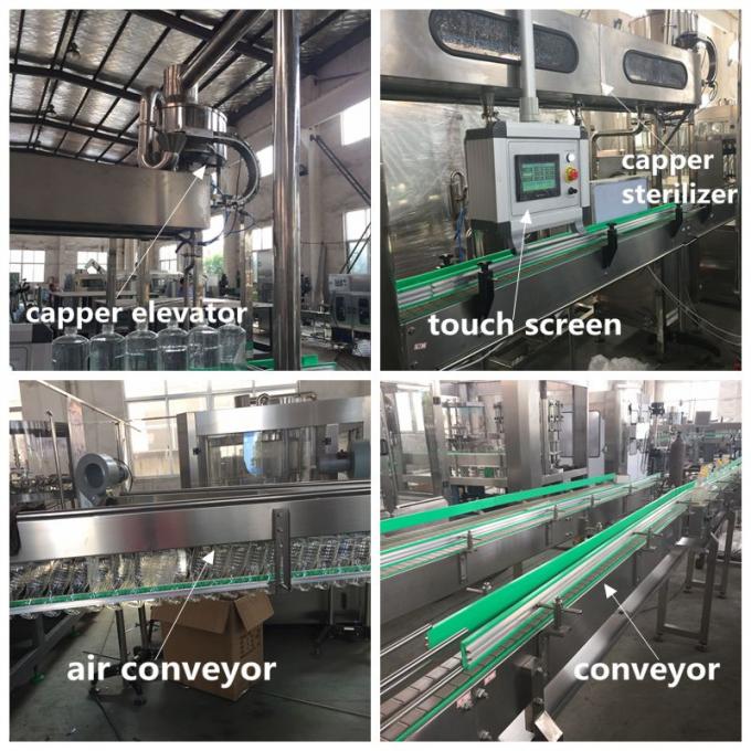 Mineral Water Bottle Filling And Packing Machine / Water Bottling Equipment 0
